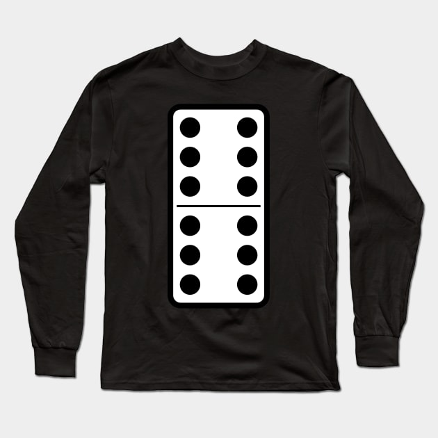 Domino Halloween costum, funny Halloween Long Sleeve T-Shirt by AleZe